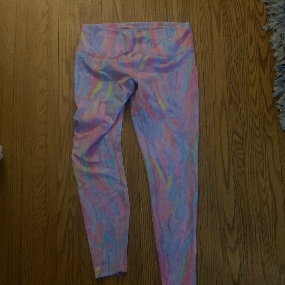 Lululemon Athletica Multicolor Abstract Leggings